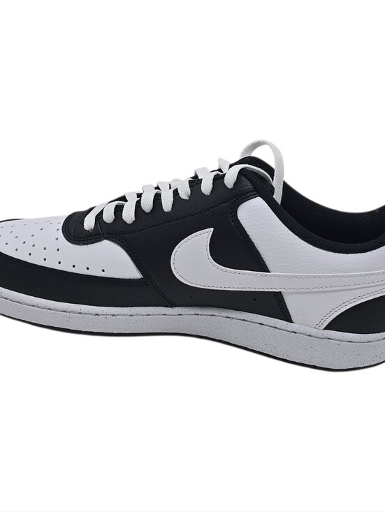 Nike Court Vision Low Mens Shoes Black White Retro Sneakers HM9862 001 main image 5